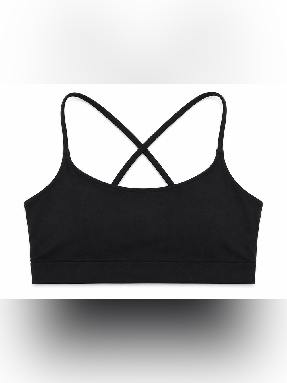 All in Motion Women's Black Cross-Back Bralette